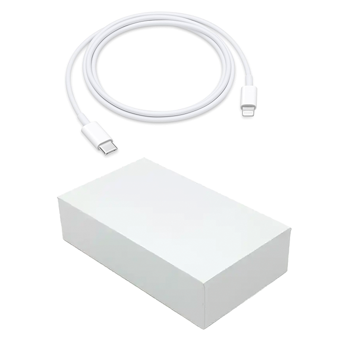 kit scatola e cavo di ricarica usb-c / Lightning per iPhone