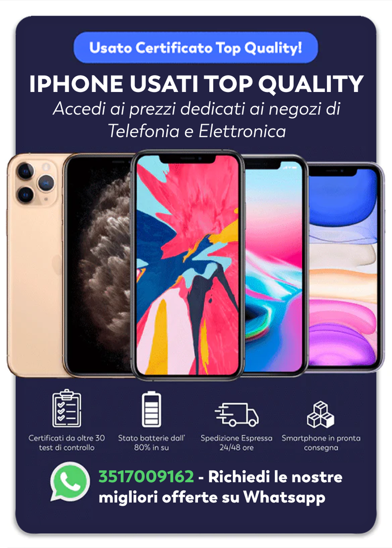 iPhone usati garantiti top quality solo su ONstore!