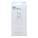 Kit Alimentatore 20W + Cavo da USB-C a USB-C con scatola