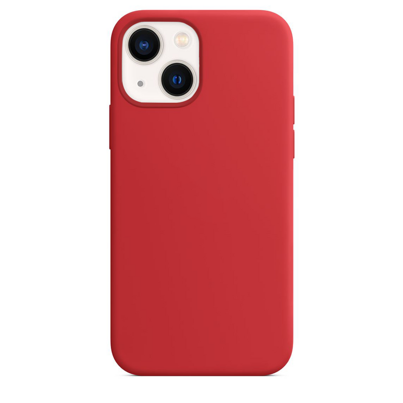 Cover in Silicone per iPhone 13 Mini Rossa