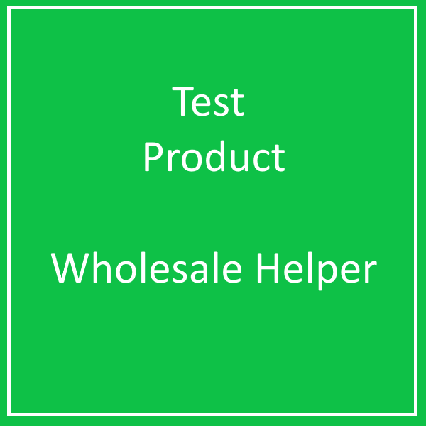 WPD Test Product ( Do Not Buy)